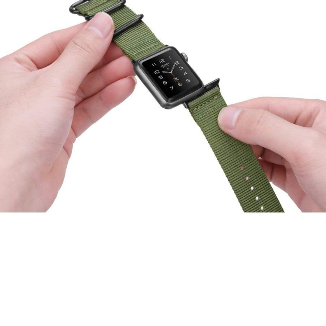 Dây đeo dây vải NATO dành cho đồng hồ Apple Watch
