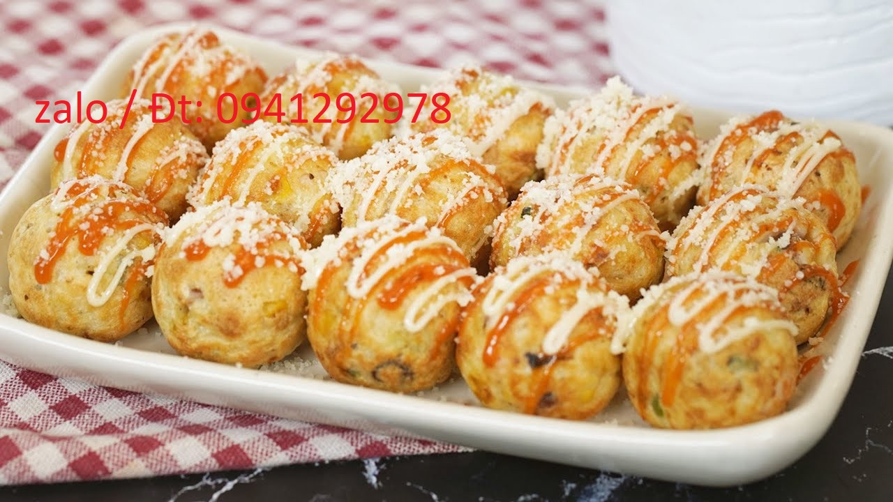 Máy làm bánh bạch tuộc takoyaki đôi 56 lỗ công nghiệp