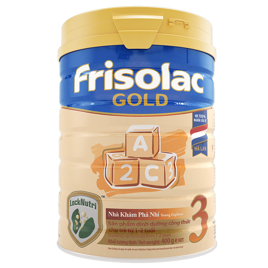 Sữa Bột Frisolac Gold 3 400g