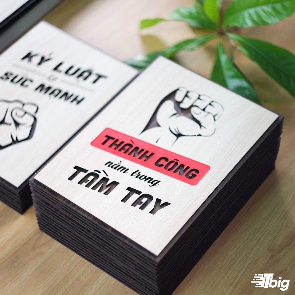 Tranh động lực TBIG129:Thành công nằm trong tầm tay 20x27cm