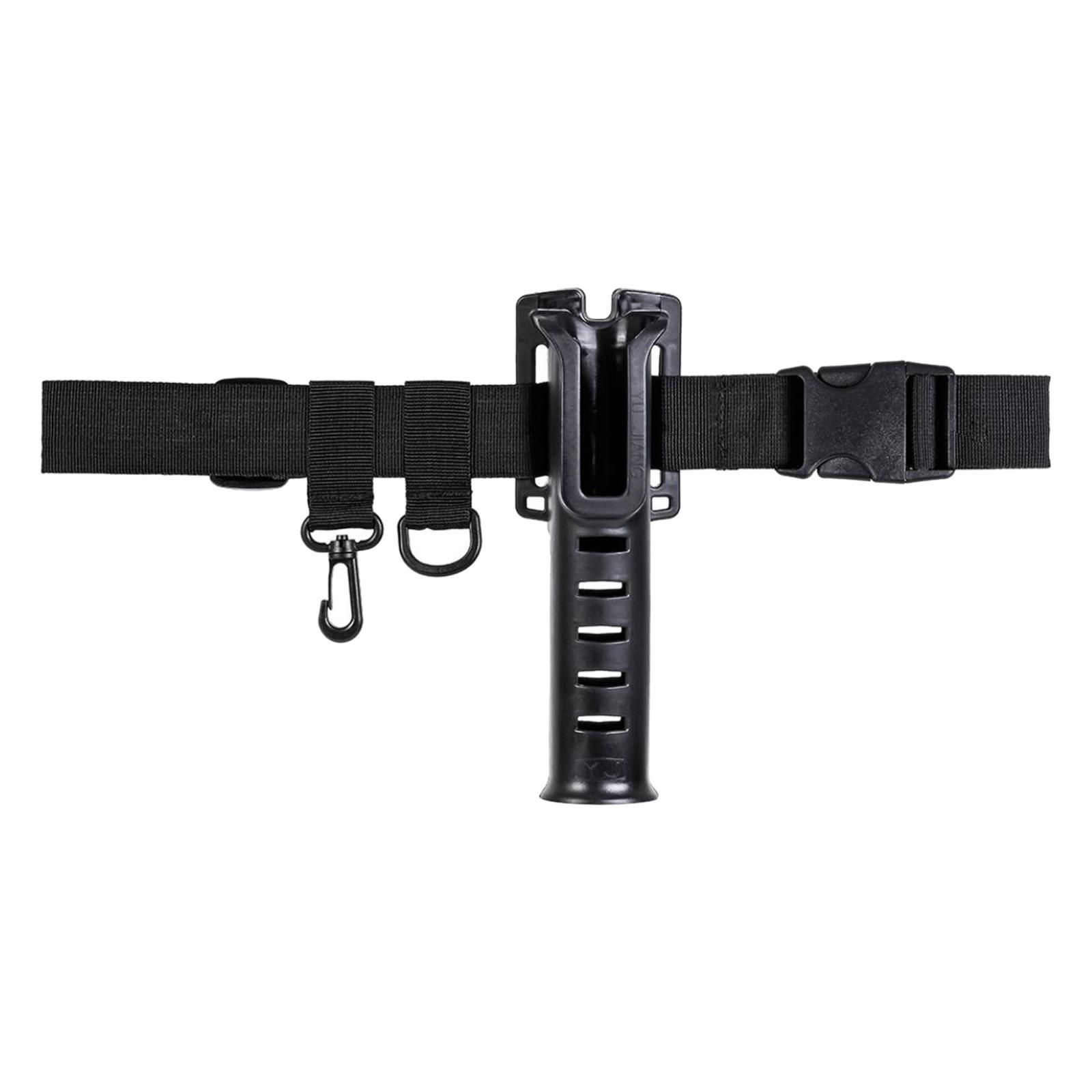3Pcs Adjustable Fishing Rod Holder Waist Belt Lightweight Fishing Fight Belt