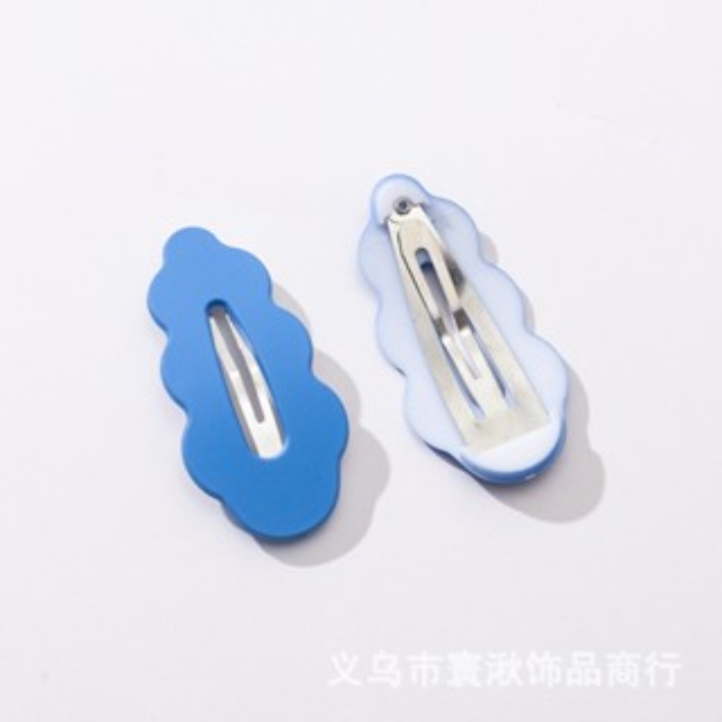 Kẹp Tóc Hình Đám Mây Màu Sắc Ngọt Ngào Cho Nữ
