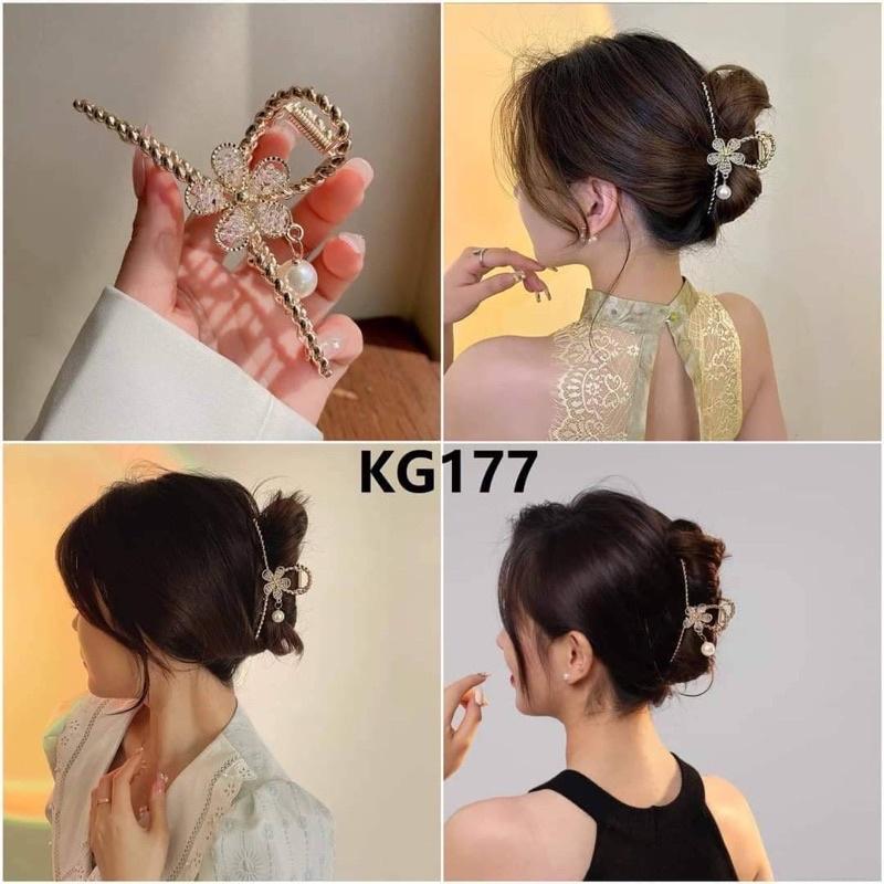 Kẹp tóc nữ kim loại mạ cao cấp siêu bền đẹp nữ tính