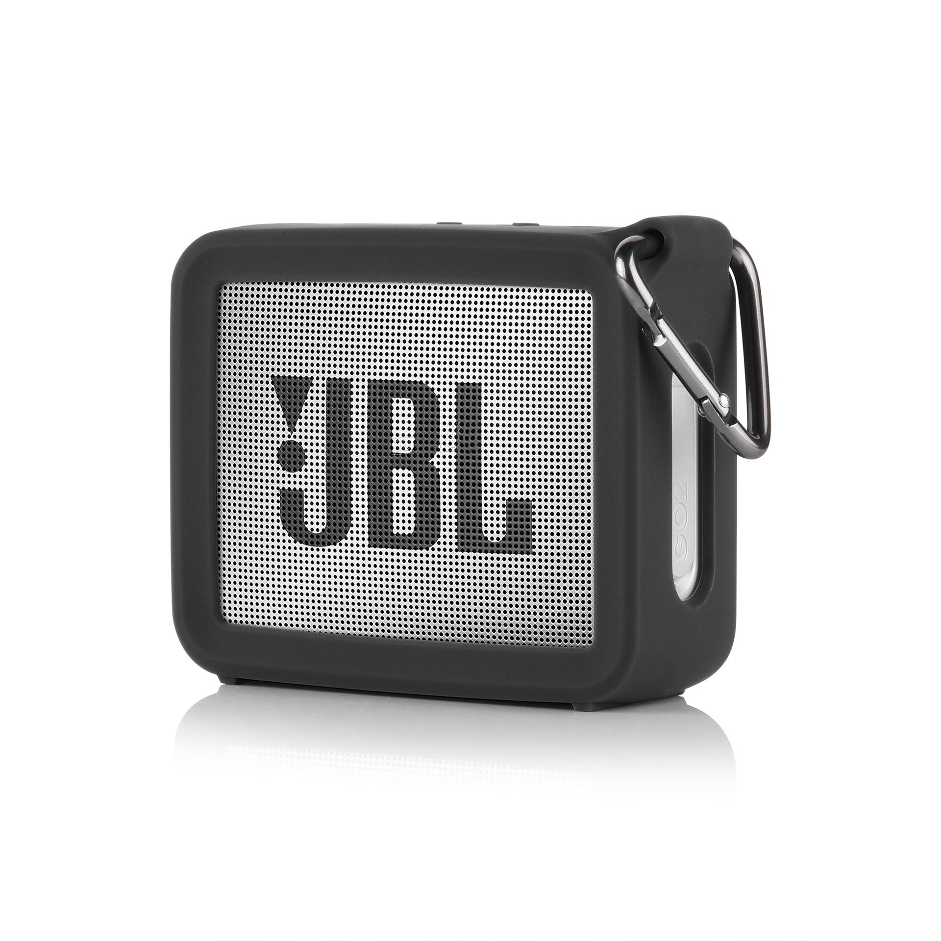 Vỏ silicon di động mới Túi du lịch bảo vệ Gel Silica mềm Túi đựng âm thanh cho Loa Bluetooth JBLGO2 GO 2 Màu sắc: Đen