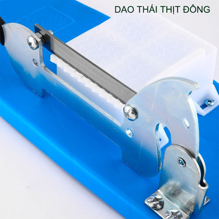 Dao thái thịt đông lạnh NG02, thái đồ đa năng thành lát mỏng, đế nhựa ABS