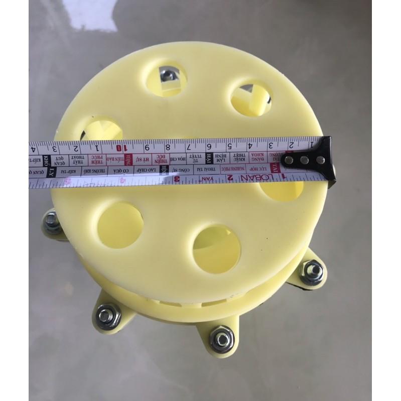 Lúp Bê Máy Bơm Nước nhựa trắng phi 90