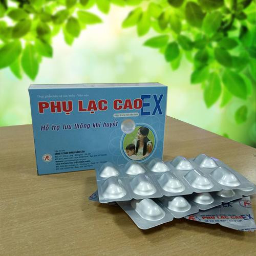 Thực phẩm bảo vệ sức khỏe Phụ Lạc Cao EX