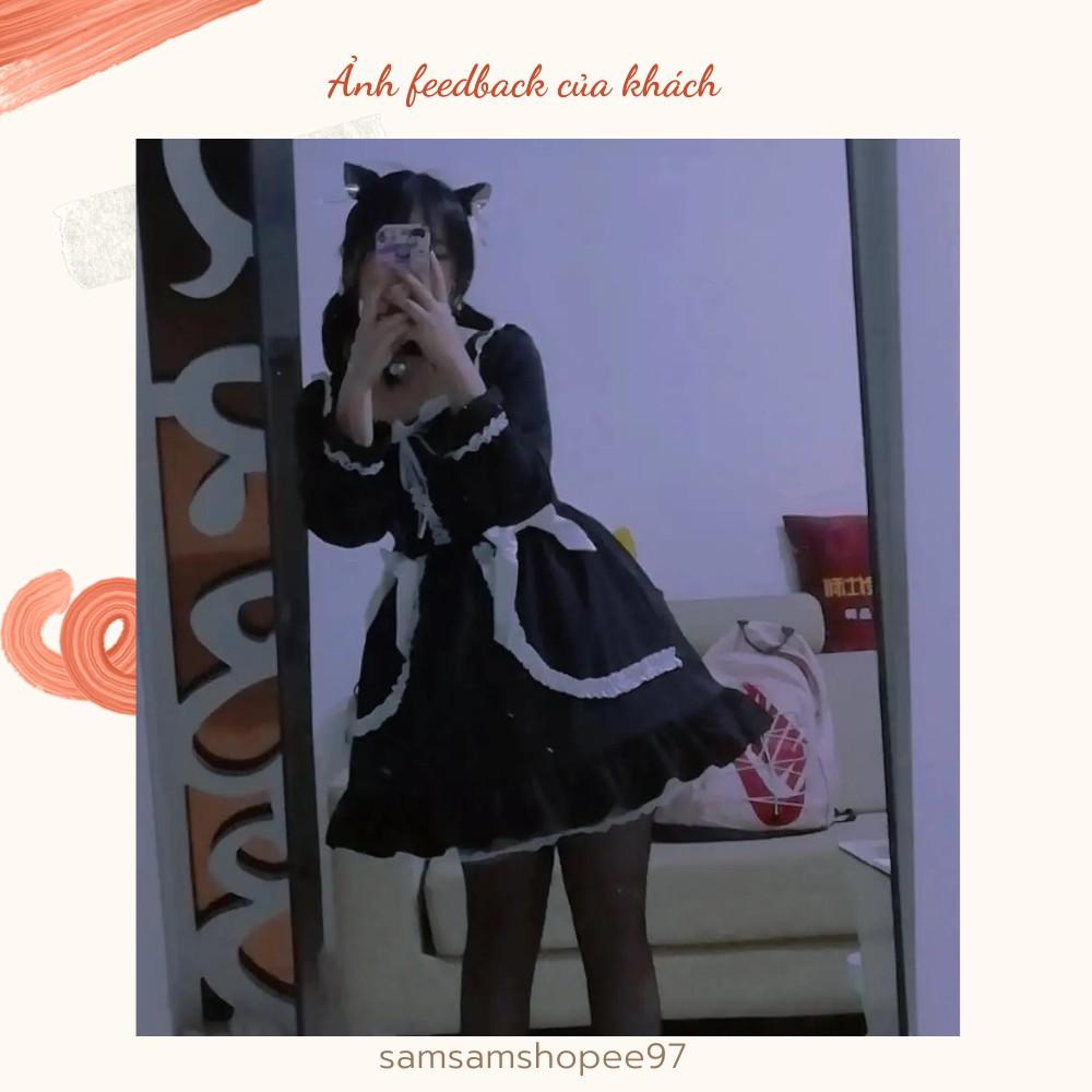 Váy lolita dễ thương phong cách Nhật Bản