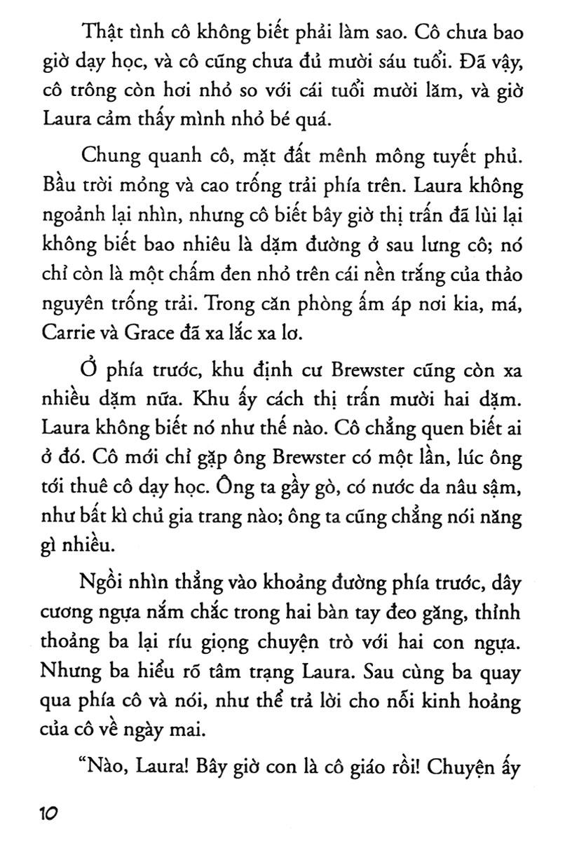 Sách Ngôi Nhà Nhỏ Trên Thảo Nguyên Tập 8: Năm Tháng Vàng Son (Tái Bản 2019)