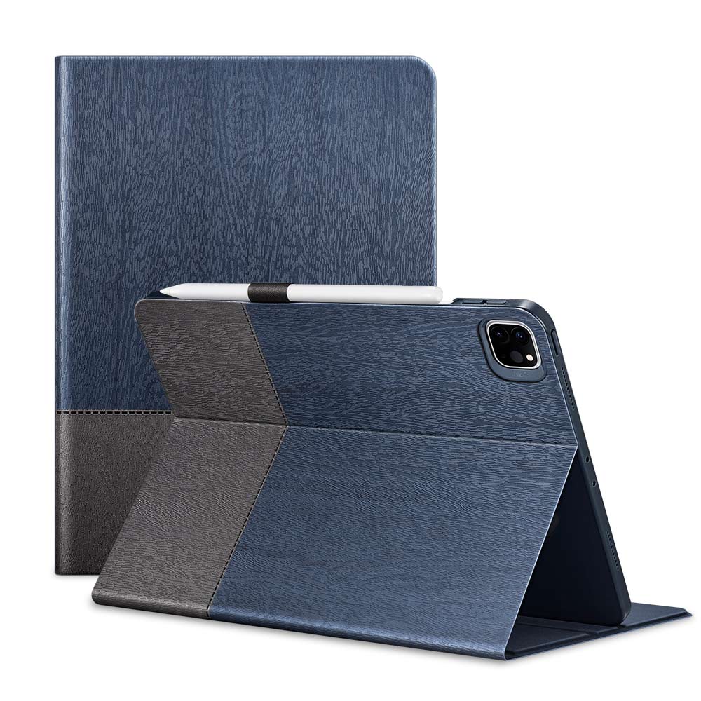 Bao Da Dành Cho iPad Pro 12.9 inch M1 2021/ Pro 12.9 inch M2 2022 ESR Urban Premium Case with Pencil Holder- Hàng Chính Hãng