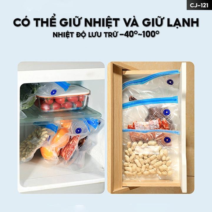 Máy Hút Chân Không Dành Cho Túi Thực Phẩm Mini Cầm Tay Gia Dụng Thông Minh Tiện Lợi CJ-121