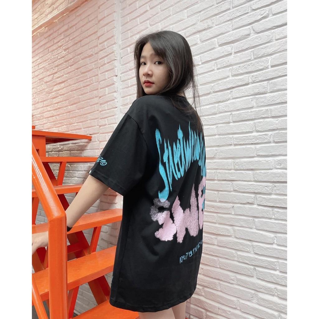 Áo thun unisex tay lỡ form rộng hình in to và sắc nét - Hany Shop