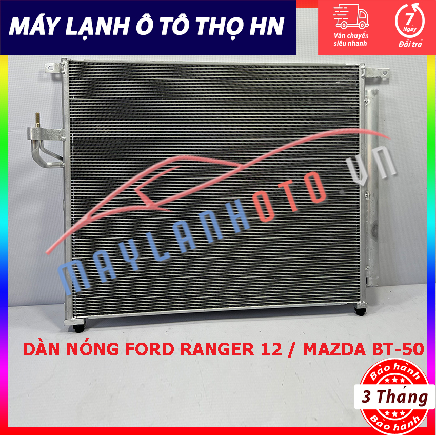 Dàn (giàn) nóng Ford Ranger / Mazda BT50 2012-2013-2014-2015 (12-13-14-15) hàng xịn PACOThái Lan