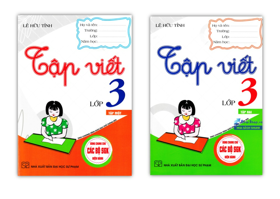Sách - Combo Tập Viết Lớp 3 - Tập 1 + 2