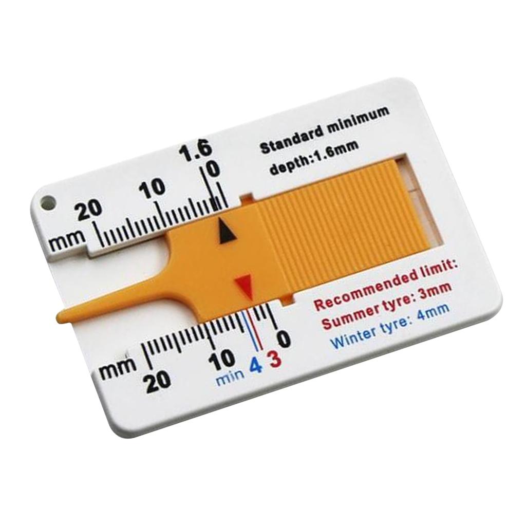 Lốp Tmark Thước Đo Độ Sâu Kẹp Phanh Ô Tô Xe Máy Xe Kéo Bánh Xe Đo