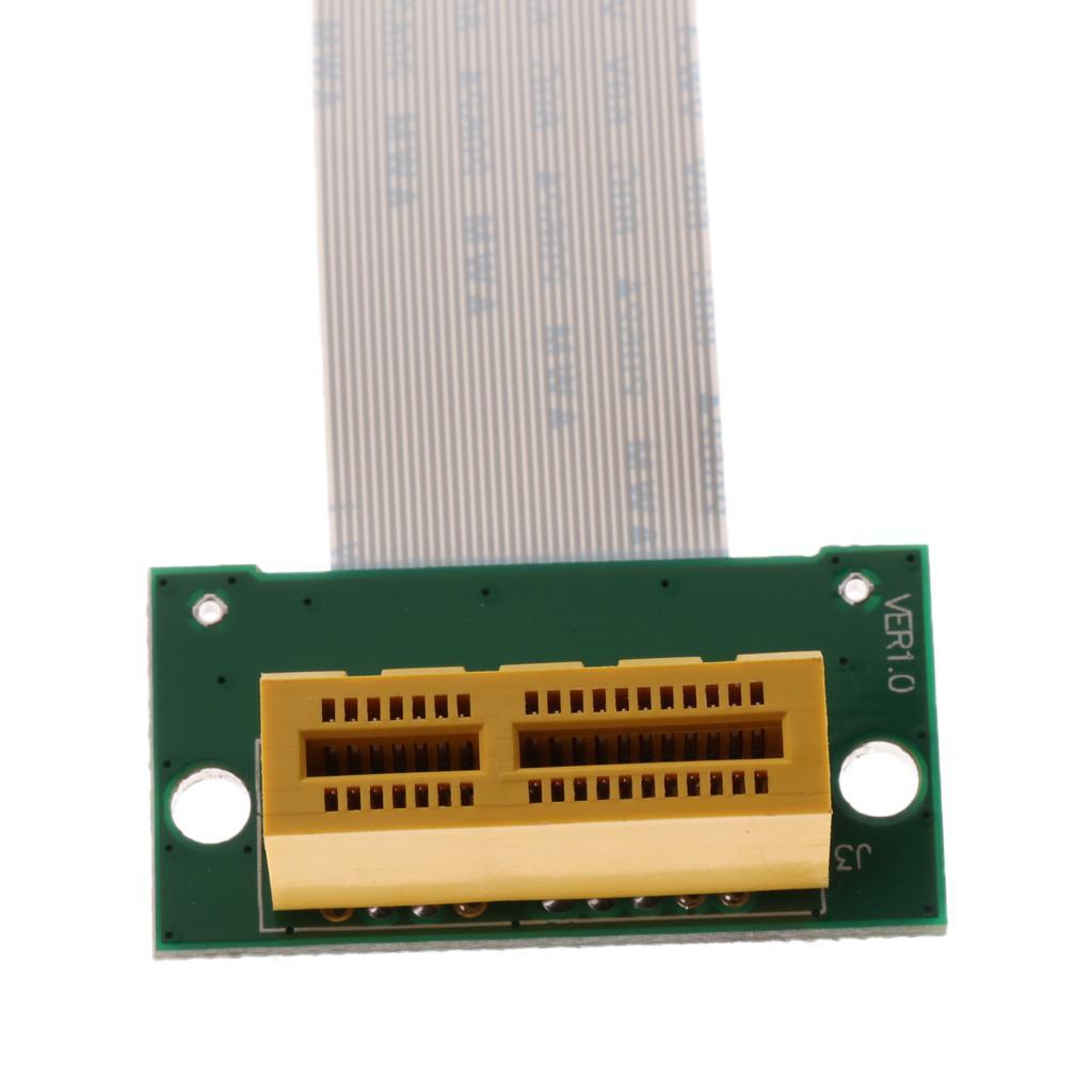 PCI-E 1X Slot Riser Card Right  Extension Cable