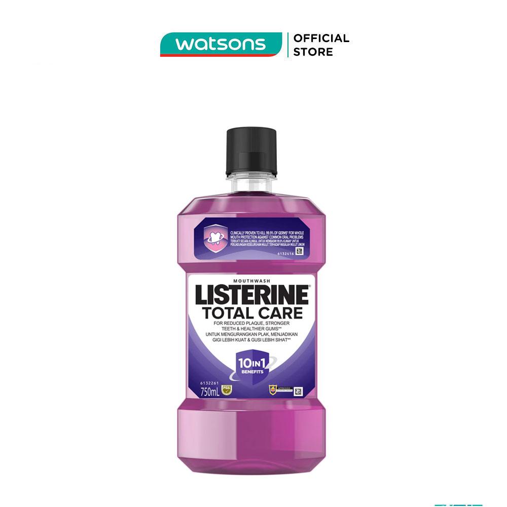 Nước Súc Miệng Listerine Total Care Mouthwash 750ml