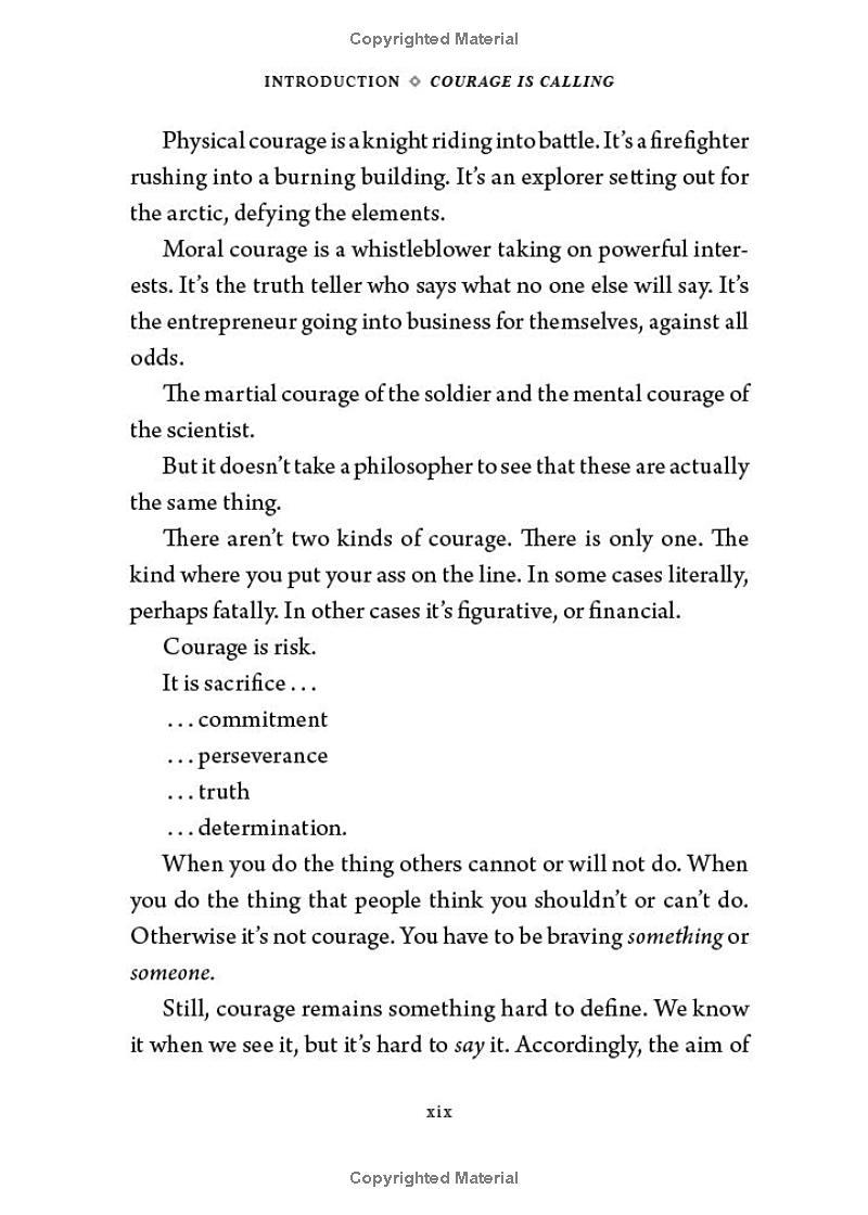 Sách ngoại văn: Courage Is Calling - Fortune Favors The Brave