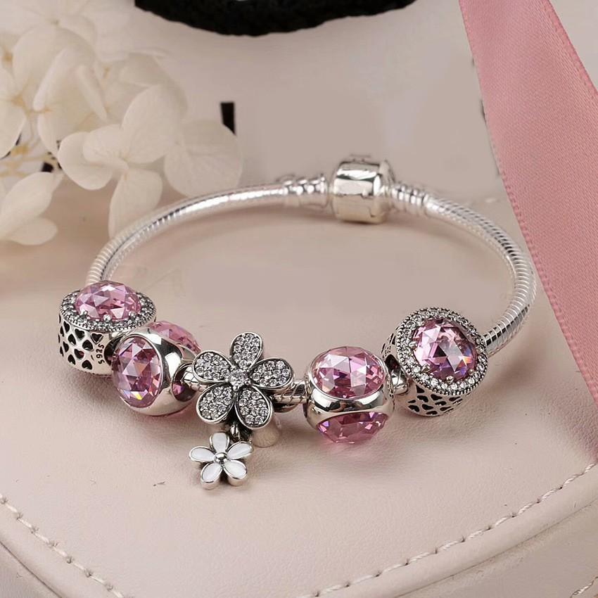 Vòng Bạc S925 ALE Cao Cấp - Vòng Charm Bạc Chuẩn S925 - Mã sản phẩm VONGBAC_DN062