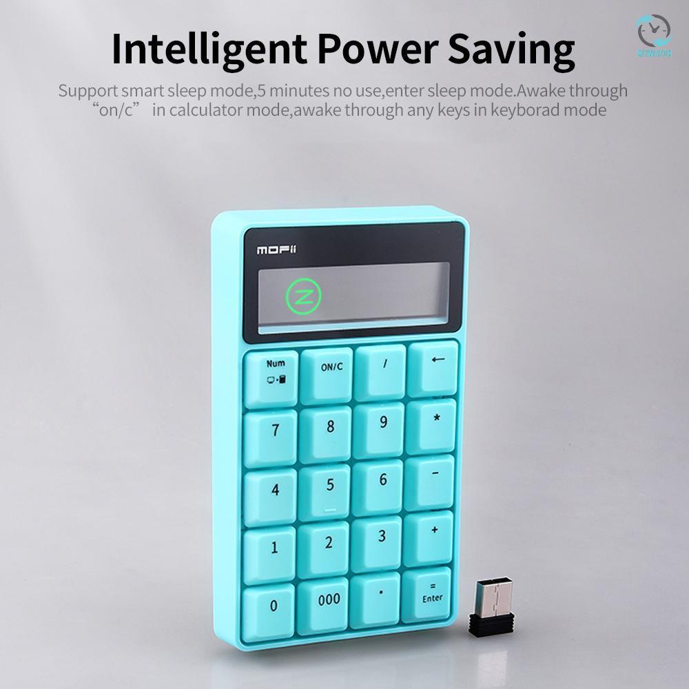 Bàn Phím Số Không Dây 20 Phím Mofii Sk-657 2.4g