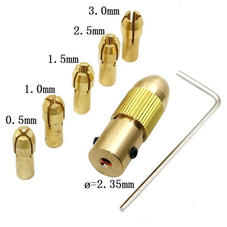 Đầu kẹp mũi khoan trục 2mm,đầu kẹp mũi khoan mini