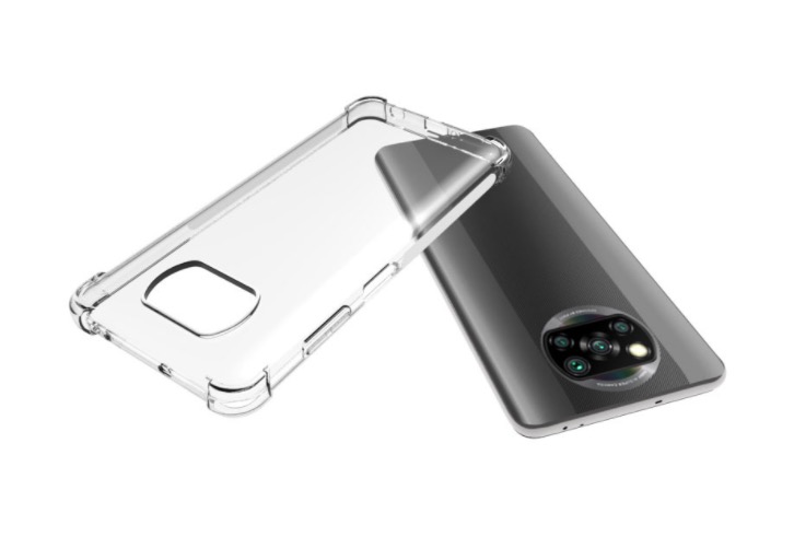 Ốp lưng dẻo trong chống sốc dành cho POCO X3 NFC
