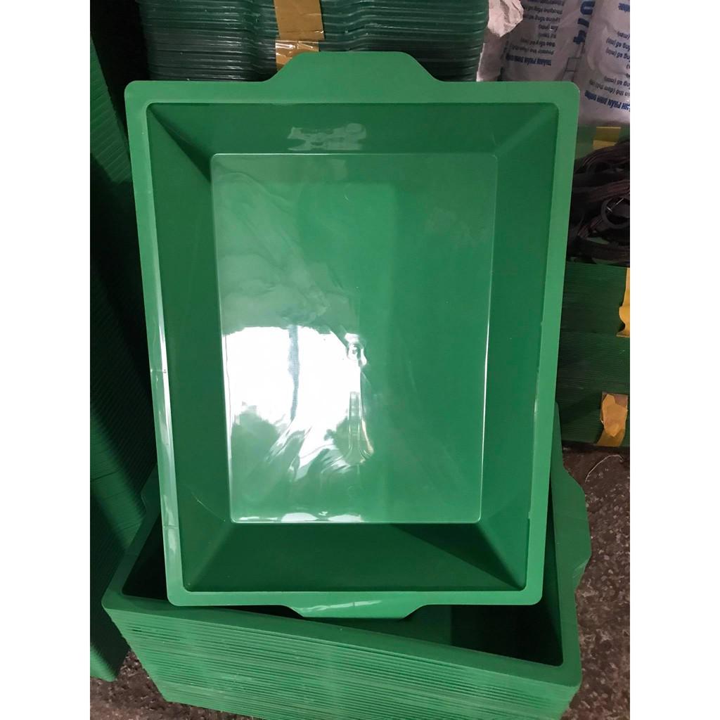 Sale 10 máng trồng rau sạch, rau mầm, màu đen cực đẹp.