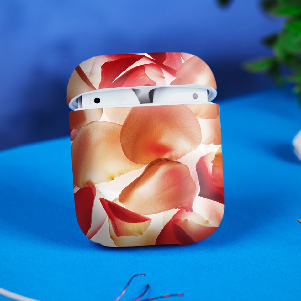 Miếng dán skin chống bẩn cho tai nghe AirPods in hình thiết kế - atk273 (bản không dây 1 và 2)