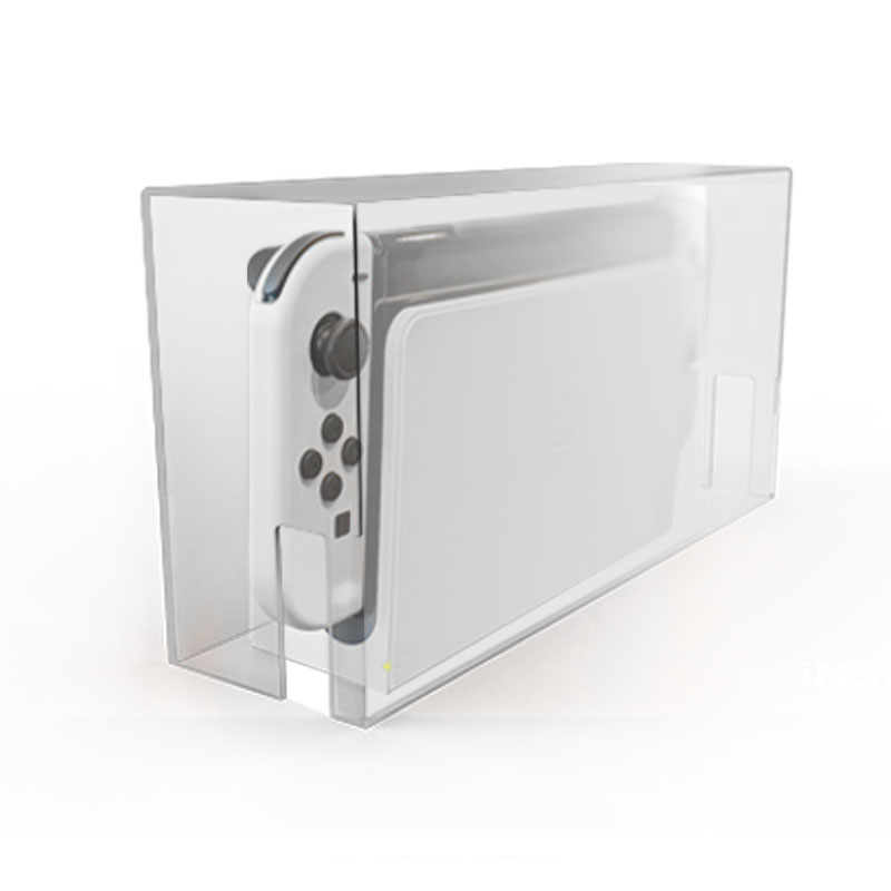 Nắp Đậy Chống Bụi Cho Nintendo Switch; Chất Liệu Acrylic Trong Suốt Bảo Vệ Máy Chơi Game -Hàng Nhập Khẩu