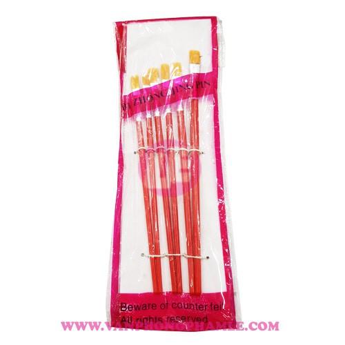Cọ Vẽ 6 cây đầu dẹp