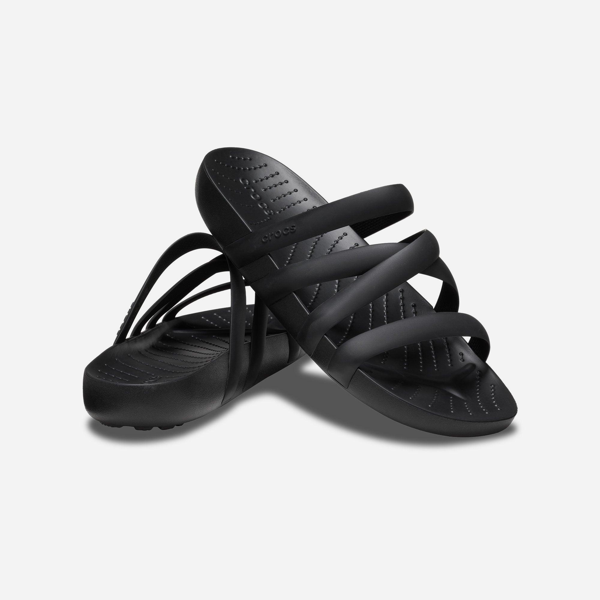 Giày sandal nữ Crocs Splash Strappy - 208217-001