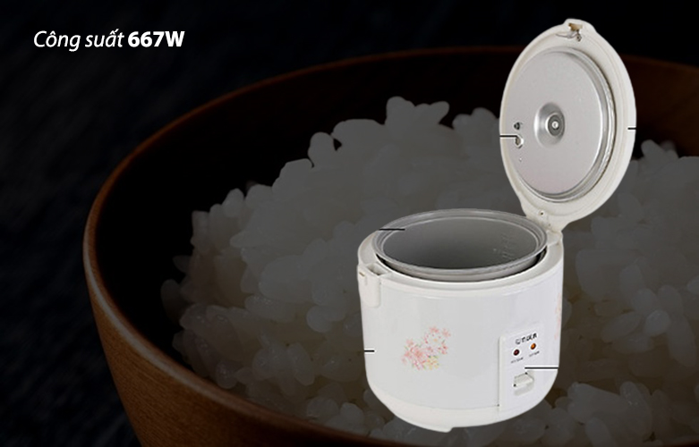 Nồi cơm điện Tiger JNP-1800(FL)- 1.8L (trắng) - Hàng chính hãng