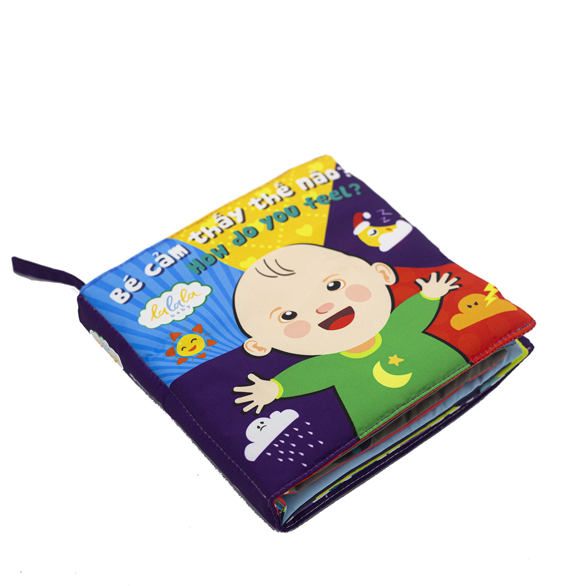 Sách Vải Lật Mở Đa Tương Tác Cho Bé 0-4 tuổi - Lalala Baby