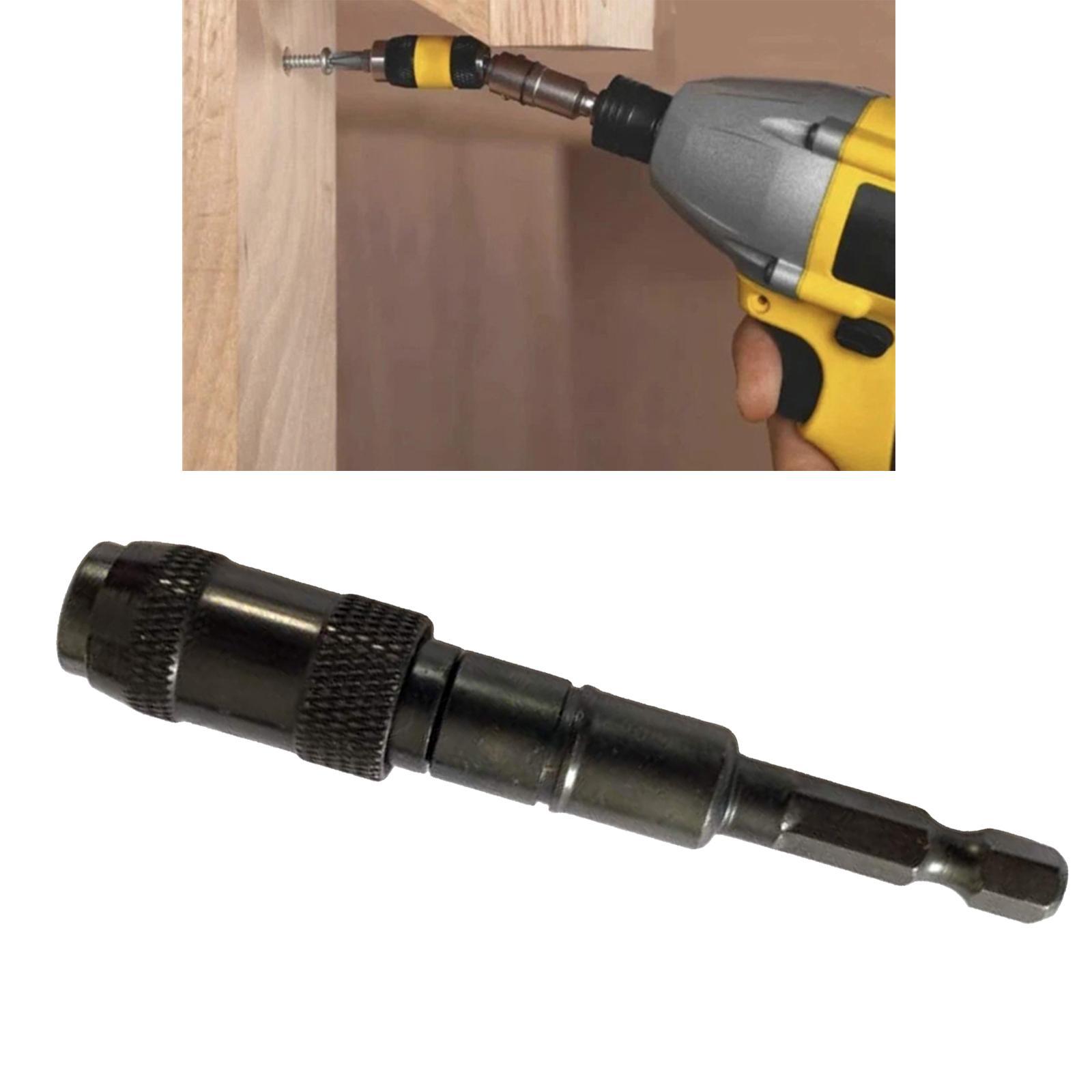 2 PCS Flexible  Screw Drill Tip Quick Release Extension Hex Shank