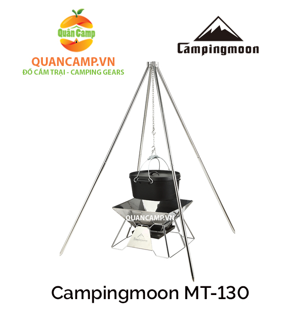 Chạc treo nồi dã ngoại Campingmoon MT-130 MT130 (chạc 4 chân)