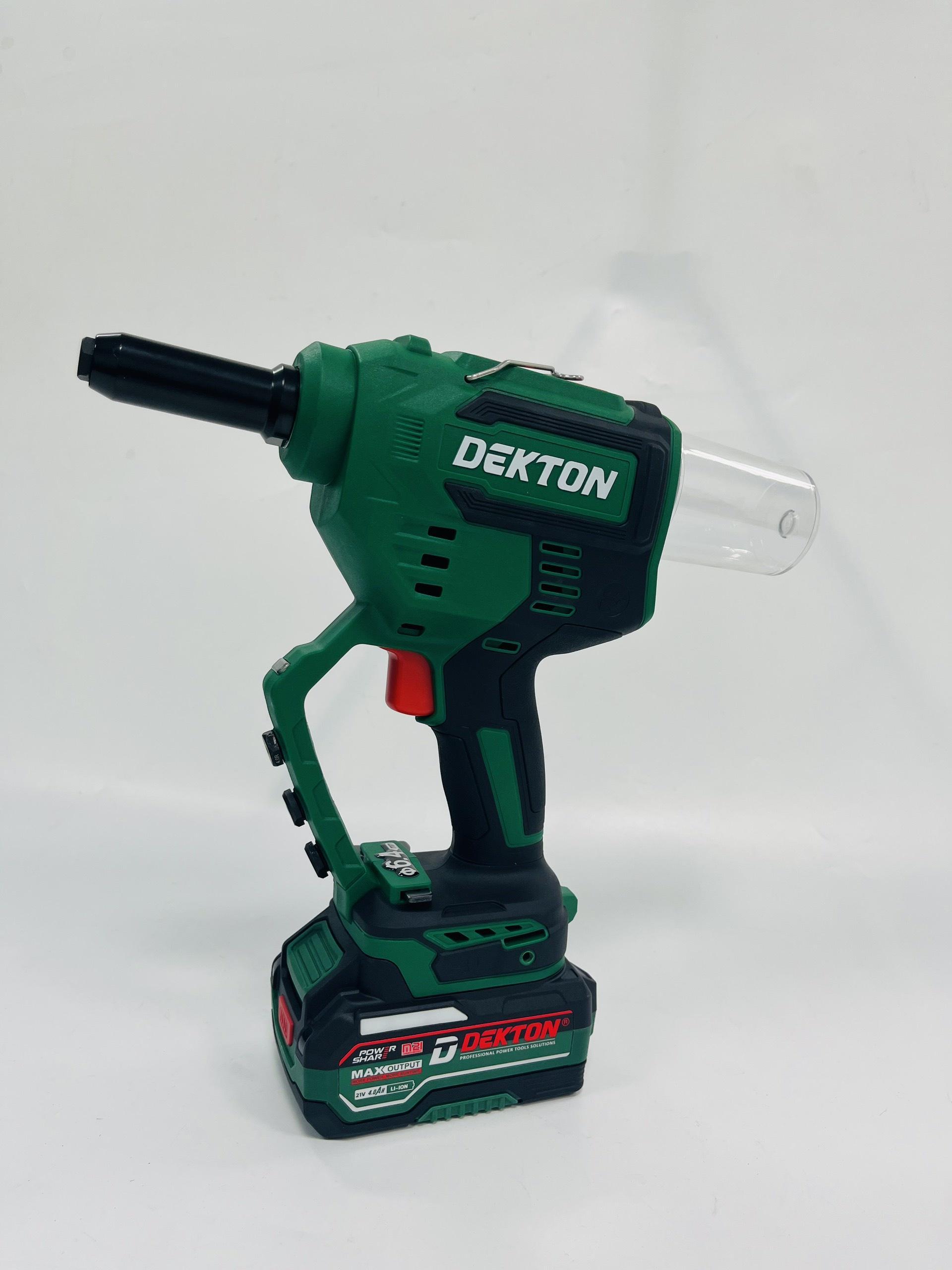 MÁY RÚT RIVET PIN 21V  M21-RVG64BL DEKTON-HÀNG CHÍNH HÃNG