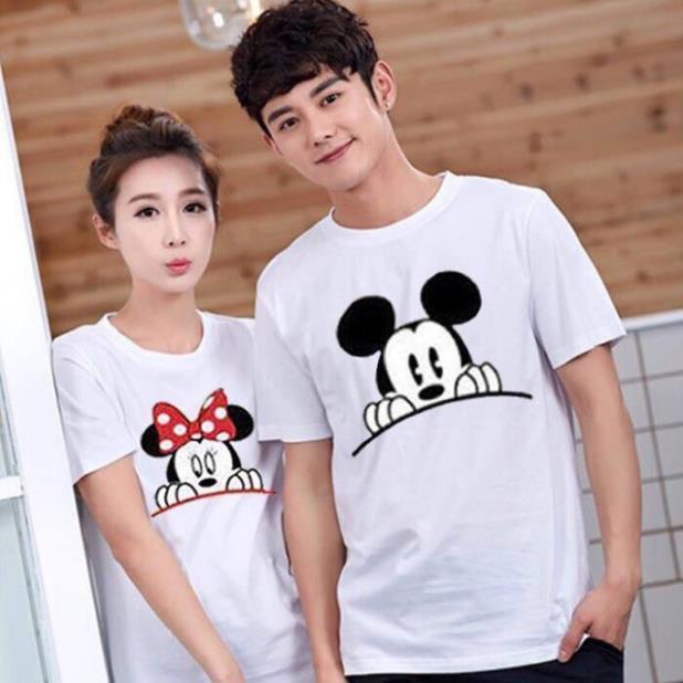 {Có ảnh thật }Áo thun đôi Mickey & Miny (có bán lẻ)