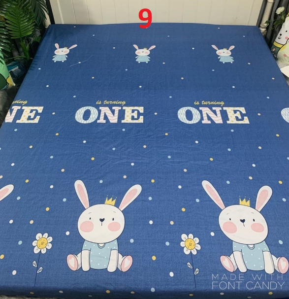 Ga Chống Thấm Cotton Hàn Quốc / Ga Chống Thấm 100% Cotton Kháng Khuẩn Cao Cấp 1m2, 1m6, 1m8 và 2m2 Nằm Trực Tiếp