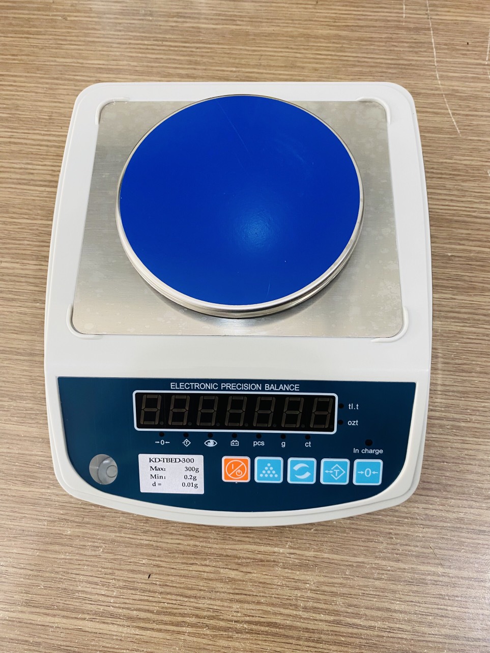 Cân điện tử KD TBED300 Mức cân 300g độ đọc 0.01g cân kỹ thuật hiện đại chính xác đến từng gram