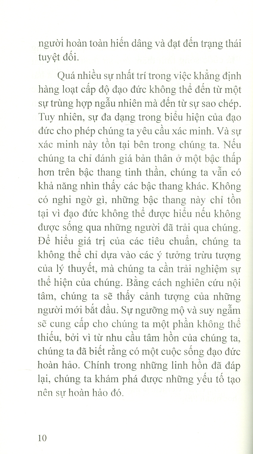 CÁC MỨC ĐỘ CỦA ĐỜI SỐNG ĐẠO ĐỨC – Ivan Gobry – dịch giả Nguyễn Thị Hồng Nhung – Trường Phương Books