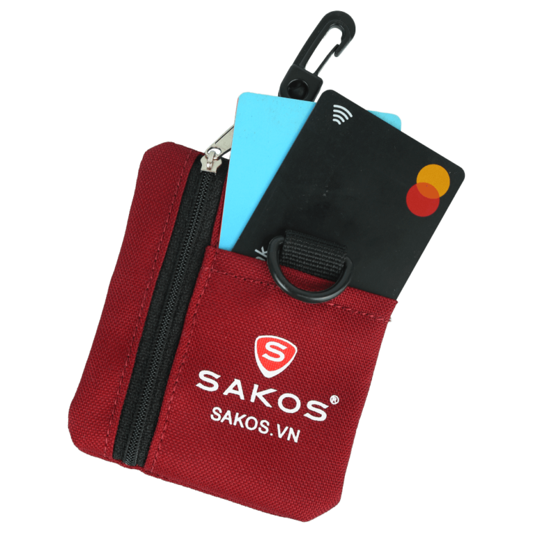 Ví Vải Mini Đựng Tiền/ Thẻ/ Xu SAKOS