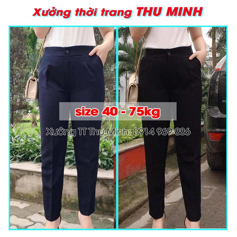 QUẦN BAGGY TÂY SIZE LỚN, FORM RỘNG BIG SIZE, VẢI ĐẸP 40-75kg