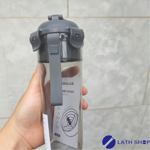 LocknLock Bình Đựng Nước Có Lưới Lọc, Dây Đeo, Chất Liệu Nhựa Tritan- 450ml - Hàng Chính Hãng