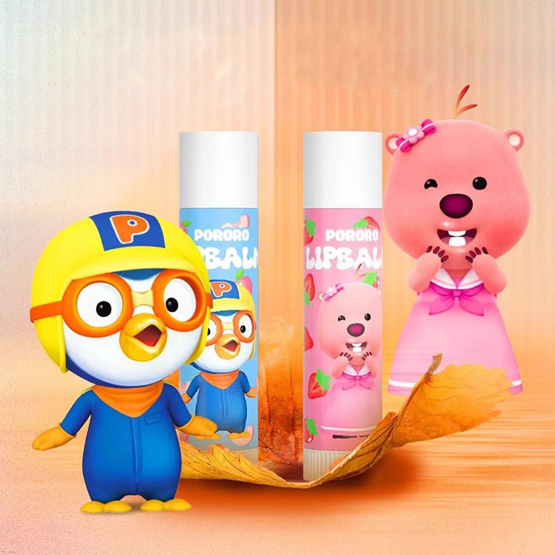 Son dưỡng chống nứt nẻ môi Pororo Lipbalm Hàn Quốc 4.2g