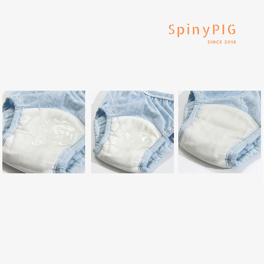 Quần bỏ bỉm 6 lớp cotton hữu cơ không chất tẩy nhuộm an toàn và thoáng khí cho bé yêu