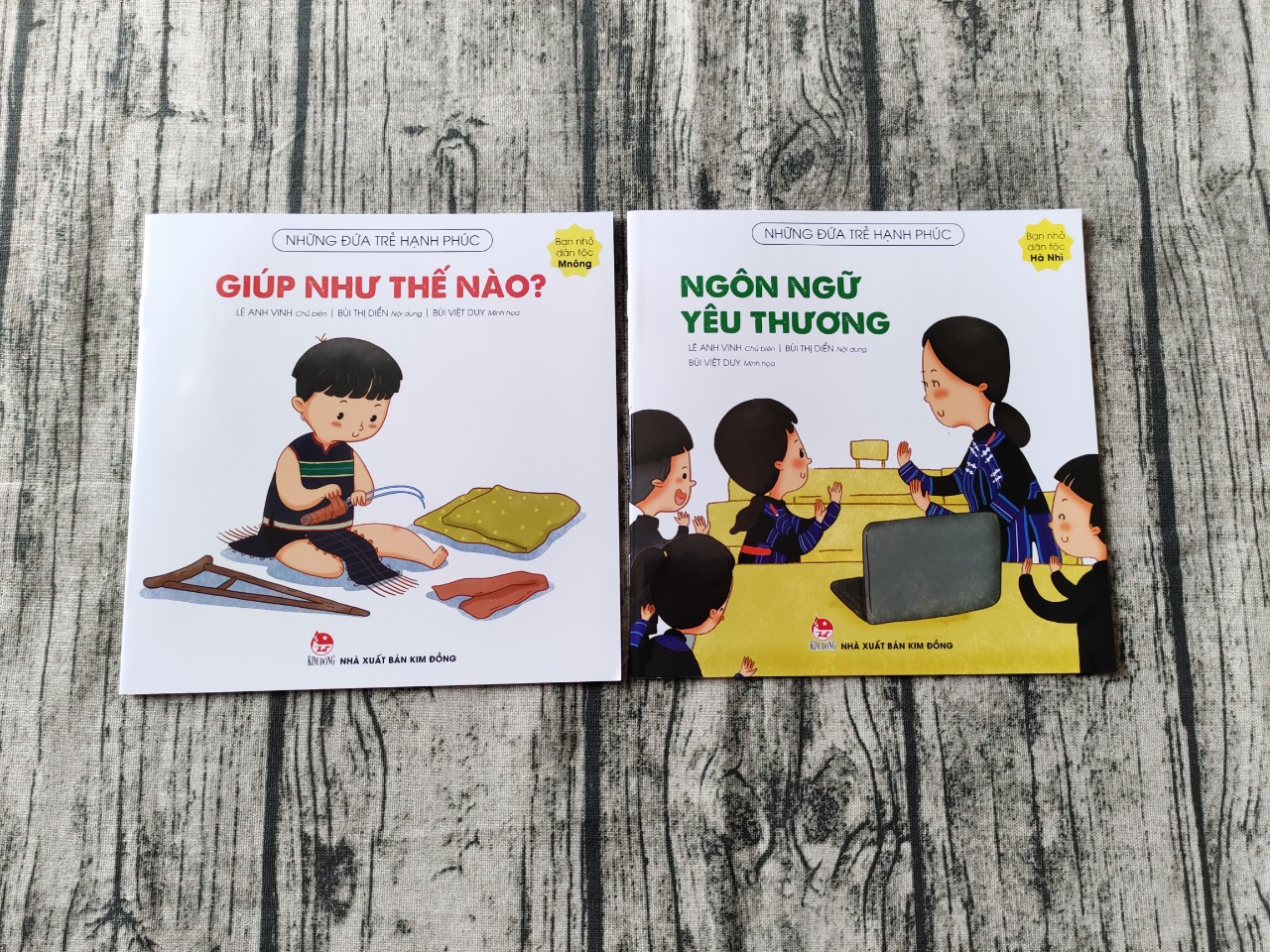 Combo 10 cuốn Những Đứa Trẻ Hạnh Phúc: Bạn Nhỏ Dân Tộc Hmông