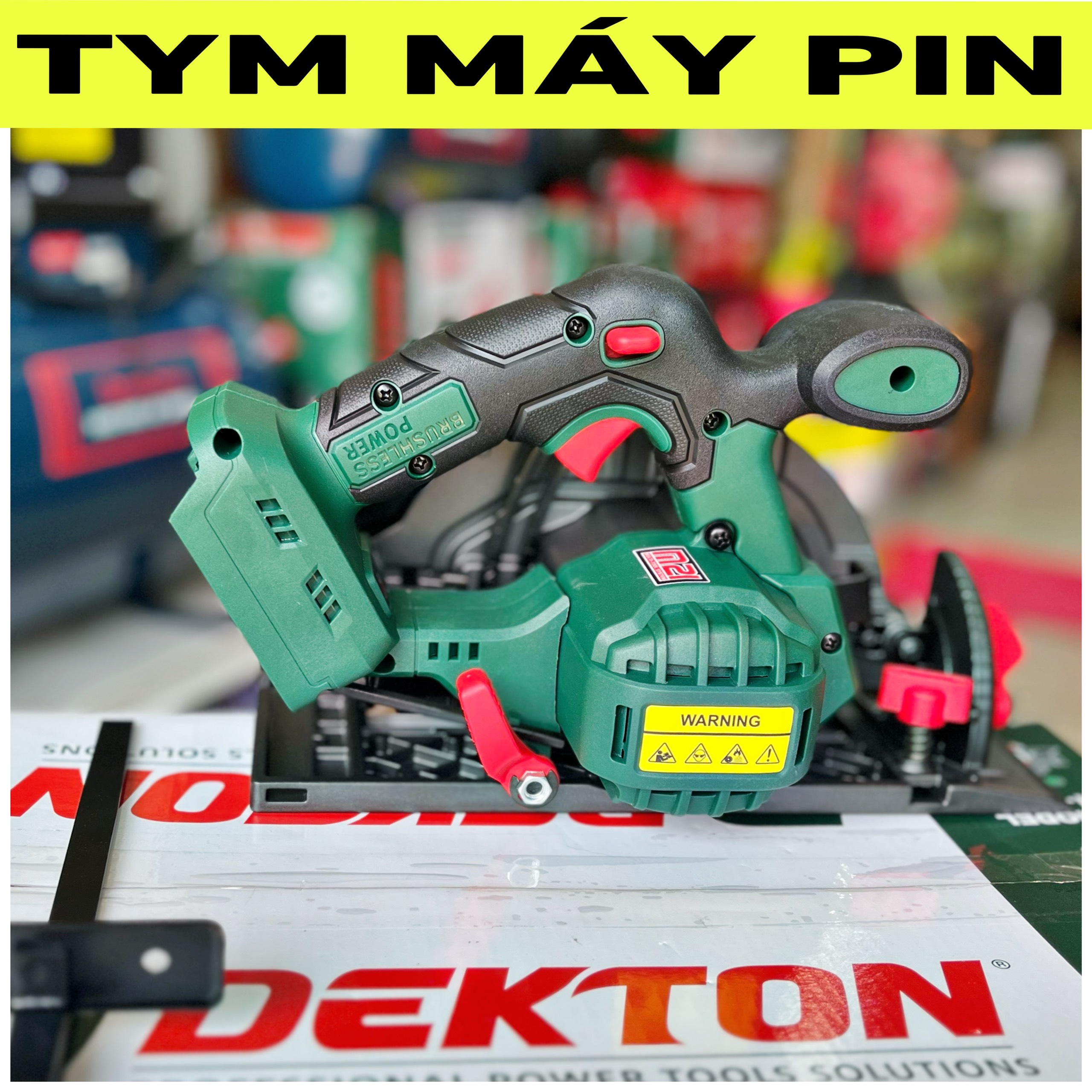Máy cưa gỗ dùng pin 21v Dekton M21- CG165BL – TYM MAY PIN