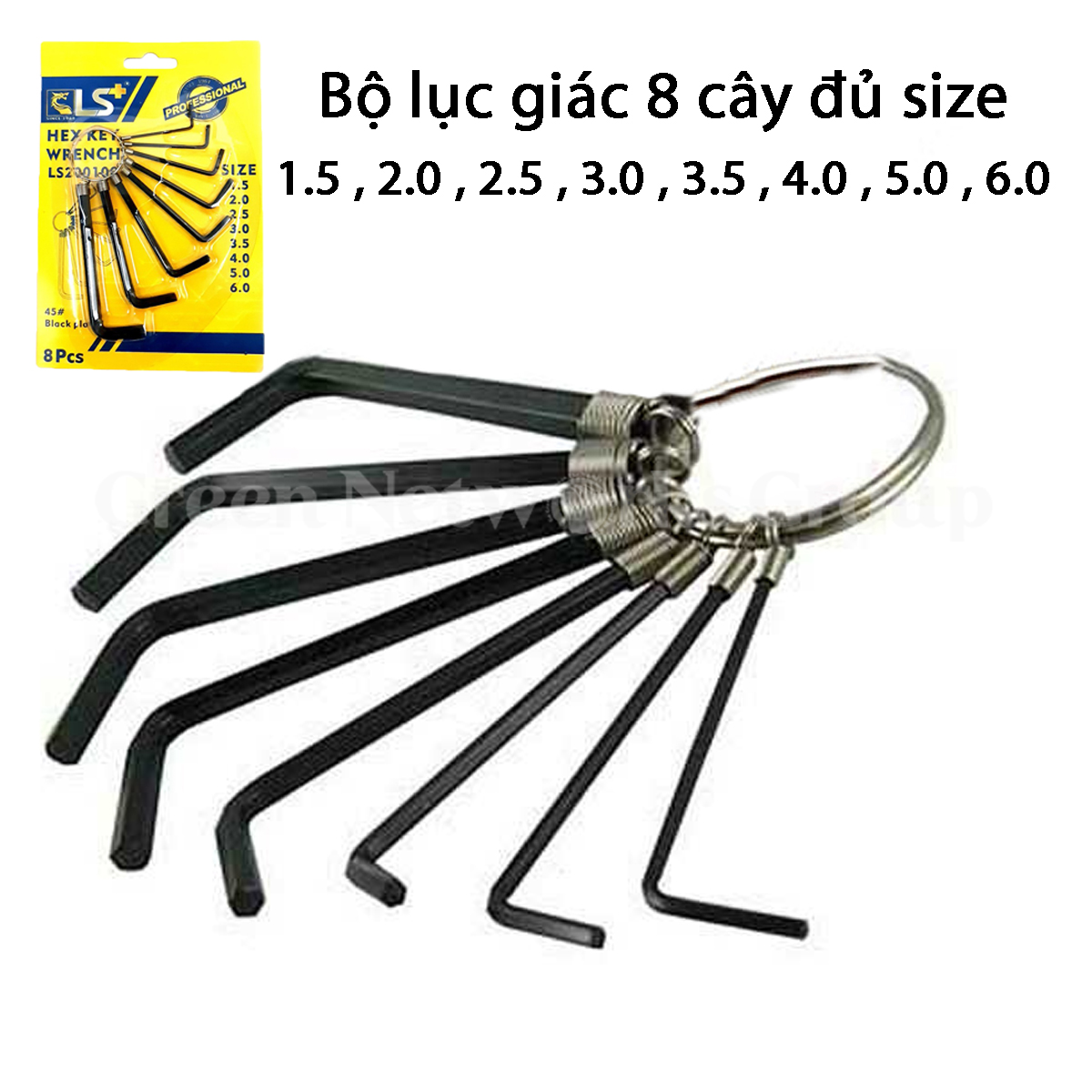 Bộ Lục Giác 8 cây đủ sizegng