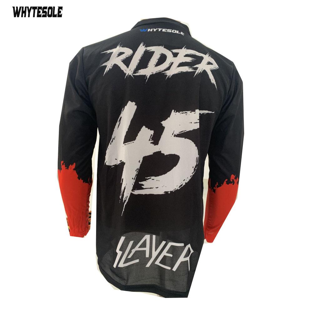 Moto Enduro Motocross Jersey Mtb Xuống Dốc Jersey Đi Xe Đạp Xe Đạp Áo DH Maillot Ciclismo Hombre Nhanh Khô Jersey Color: Ivory Size: XXL