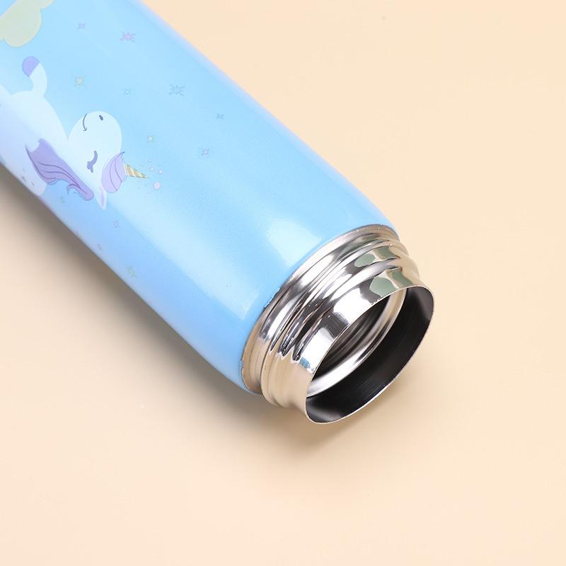 Bình giữ nhiệt inox 350ml,bình giữ nhiệt cho bé có thể mang đi học ngỗ nghĩnh